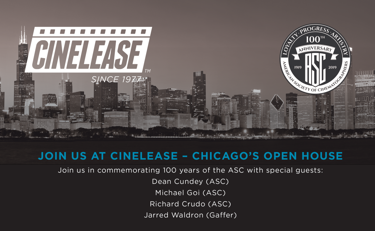 Cinelease ASC Chicago Open House